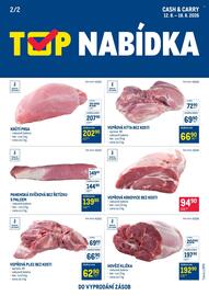 Makro leták týden 33 Strana 2: Vepřová kýta bez kosti €66,90, Krůtí prsa €202,90