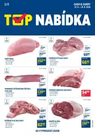 Makro leták týden 33 Strana 2: Vepřová kýta bez kosti €66,90, Krůtí prsa €202,90