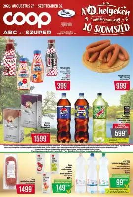 Coop akciós újság
