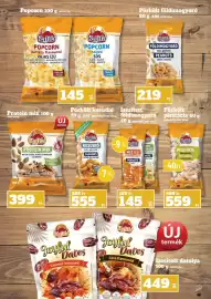 Vil-For akciós újság hét 33 Oldal 4: Kalifa földimogyoró €145,00, Kalifa popcorn €145,00