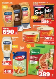 Vil-For akciós újság hét 33 Oldal 7: Nissin soba €389,00, Knorr bolognai spagetti alap €389,00