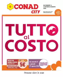 Volantino Conad City settimana 33 Pagina 1