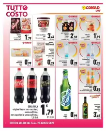 Volantino Conad City settimana 33 Pagina 4: Chardonnay Borgo dai Moràrs €3,69, Crema spalmabile Novi €3,69