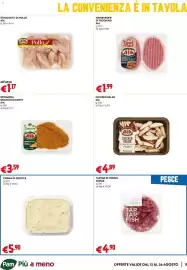 Volantino Pam Pagina 11: Straccetti di pollo AIA €1,17, Hamburger di tacchino AIA €1,99