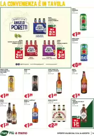 Volantino Pam Pagina 14: Birra Moretti originale €2,29, Birra Cristalli di Sale Messina €1,39