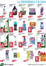 Volantino Pam Pagina 17: Guanti in lattice Pam €4,49, Detergente spray Napisan €2,59