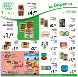 Volantino Coal Pagina 17: Tonno goccia d'olio maruzzella €1,99, Mais Bonduelle €0,99