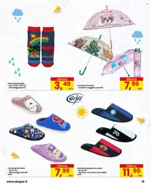 Volantino Interspar Pagina 15: Ombrello bimbo/a - modelli e soggetti assortiti €7,99, Pantofola bimbo/a Griff €7,99