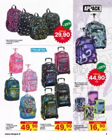 Volantino Interspar Pagina 3: Zaino Raider Coolpack €29,90, Astuccio 3 zip Appack €16,90