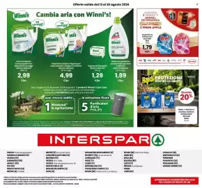 Volantino Interspar Pagina 12: Detersivo lavatrice concentrato per lana e delicati Winni's Naturel €1,89