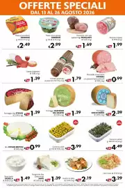 Volantino Eurospesa Pagina 2: Formaggio Bastardo del Grappa €1,29, Brie Paysan Breton €0,99