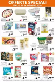 Volantino Eurospesa Pagina 3: Panna da montare zuccherata Meggle €1,69, Bacon a fette Beretta €2,99