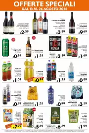 Volantino Eurospesa Pagina 6: Pepsi Cola assortita €1,25, Acqua brillante Recoaro €0,89