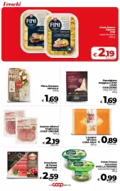 Volantino Coop Radenza Pagina 15: Lasagne all'uovo CASA MILO €0,89, Salame Milano/Ungherese COOP ORIGINE €2,19