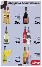 Volantino Coop Radenza Pagina 35: Bitter Campari €12,90, Prosecco Valdobbiadene DOCG Mionetto €7,90