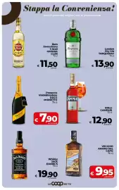 Volantino Coop Radenza Pagina 36: Acqua Naturale/ Frizzante LEVISSIMA €0,25, Acqua Panna Toscana €2,46