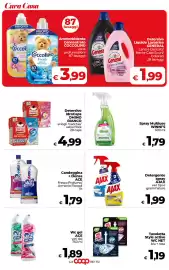 Volantino Coop Radenza Pagina 42: Bicchieri Spring classici/trasparenti €0,99, Tovaglioli Tuttidì Foxy €1,89