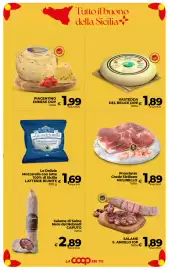 Volantino Coop Radenza Pagina 6: Prosciutto Crudo Siciliano Mulinello €1,89