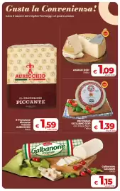 Volantino Coop Radenza Pagina 9: Pecorino Siciliano DOP con Pepe Nero €1,39, Il Provolone Piccante Auricchio €1,59