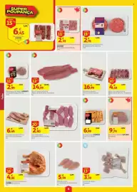 Folheto Auchan semana 33 Página 6: Perninha de Frango Congelado €3,39, Salsicha Brasileira Val Sabor €2,80