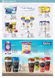 Folleto Valvi Supermercats Página 3: Kaiku - beguda big cafe capuccino o protein €2,59