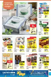 Catálogo Caprabo Página 12: Actimel - gamma de productes en pack senyalada €3,99, Activia - quefir líquid natural €1,85