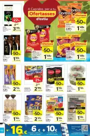 Catálogo Caprabo Página 13: Serpis - olives farcides €2,65, Sarasa - gamma de productes en tarrina senyalada €2,65