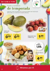 Folleto Autoservicios Familia Página 2: Melon piel de sapo €0,69, Cloua patata blanca €4,95
