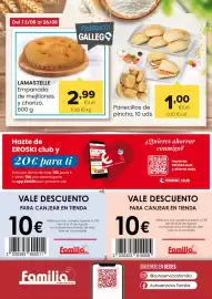 Folleto Autoservicios Familia Página 4: Lamastelle - empanada de mejillones y chorizo €2,99, Panecillos de pincho €1,00