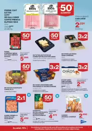 Catálogo Hipercor Página 3: Oikos - iogurt grec amb caramel €3,29, Navidul - pernil d'engreix iberic 50% raça iberica €7,99