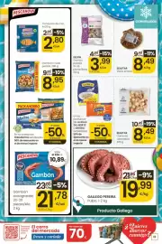Folleto Eroski Página 15: Pescanova - gambon crudo pelado €8,95, Pescanova - tronquitos de mar €2,80