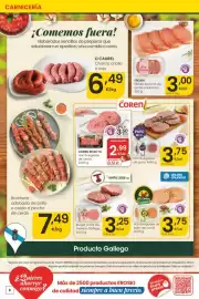Folleto Eroski Página 8: Eroski - filetes de lomo de cerdo adobados €3,00, Coren selecta - hamburguesa de cerdo €3,50
