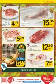 Folleto Eroski Página 9: Panceta de cerdo trozos o filetes €5,49, Coren - pollo de corral €5,95