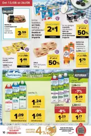 Folleto Autoservicios Familia Página 10: Central lechera asturiana - leche sin lactosa desnatada €1,17