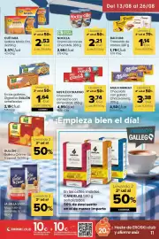 Folleto Autoservicios Familia Página 11: Gullón - galletas digestive €2,19, Balconi - trancetto de cacao €1,75