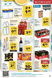 Folleto Autoservicios Familia Página 13: 1906 - cerveza la milnueve €1,12, Alma atlantica - bebidas €8,90