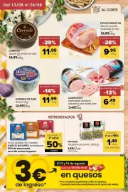 Folleto Autoservicios Familia Página 4: Cerrato - queso de oveja curado €11,95