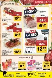 Folleto Autoservicios Familia Página 5: Jamones gonzález - medio centro de jamon pulido reserva €12,95