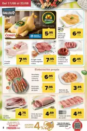 Folleto Autoservicios Familia Página 6: O'caurel - chorizo rojo barbacoa €6,45, Codillo de cerdo €4,75