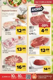 Folleto Autoservicios Familia Página 7: Paletilla de cordero de gales €13,95, Chuletilla de cordero de gales €16,95