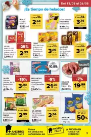 Folleto Autoservicios Familia Página 9: Nestlé - colajet €3,39, Dr. oetker - panninis de jamon y queso €3,39