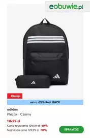 Eobuwie gazetka tydzień 33 Strona 10: Plecak Adidas czarny €116,99