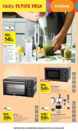 Catalogue Carrefour Market page 6: Mini four €39,99, Medek - micro-ondes grill €54,99