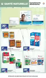 Catalogue Carrefour maPara parapharmacie page 15: Naturland Jambes Lourdes & Gonflées €2,49, PHYSIOMER Solution nasale €5,00