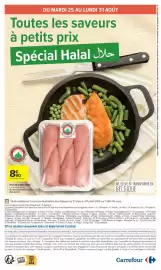 Catalogue Carrefour | Les Petits Prix Halal page 16: Filet de poulet râpé €8,90, SEC.V.H. let de poulet Halal €8,90