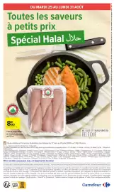 Catalogue Carrefour | Les Petits Prix Halal page 16: Filet de poulet râpé €8,90, SEC.V.H. let de poulet Halal €8,90