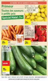 Catalogue Carrefour | Les Petits Prix Halal page 4: Simpl - carotte €2,38, Poivron rouge ou vert €2,99