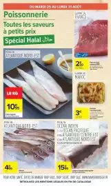 Catalogue Carrefour | Les Petits Prix Halal page 5: Filet d'églefin €10,95, Merlan €4,99