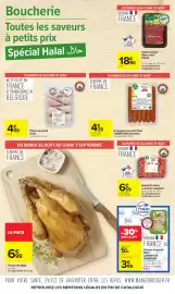 Catalogue Carrefour | Les Petits Prix Halal page 6: Viande bovine basse côte €18,90, Poulet rôti halal €6,99