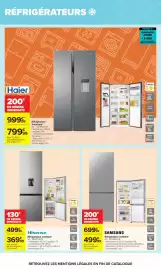 Catalogue Carrefour | électro page 3: Samsung - réfrigérateur combiné €499,99, Hisense - réfrigérateur combiné €369,99